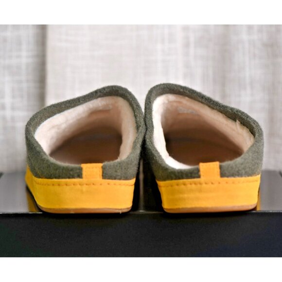 New! Size: 14 Men | Olukai Men’s Hamani Hulu Slip-On | Dusty Olive/Mustard main image 11